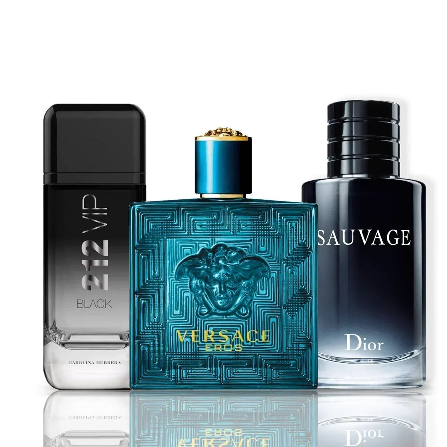 Sada 3 Parfémů | Versace Eros + Sauvage Dior + 212 Vip Black